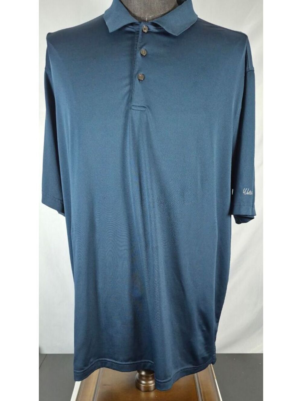 Walter Hagen Men’s XL Blue Golf Performance Polo
